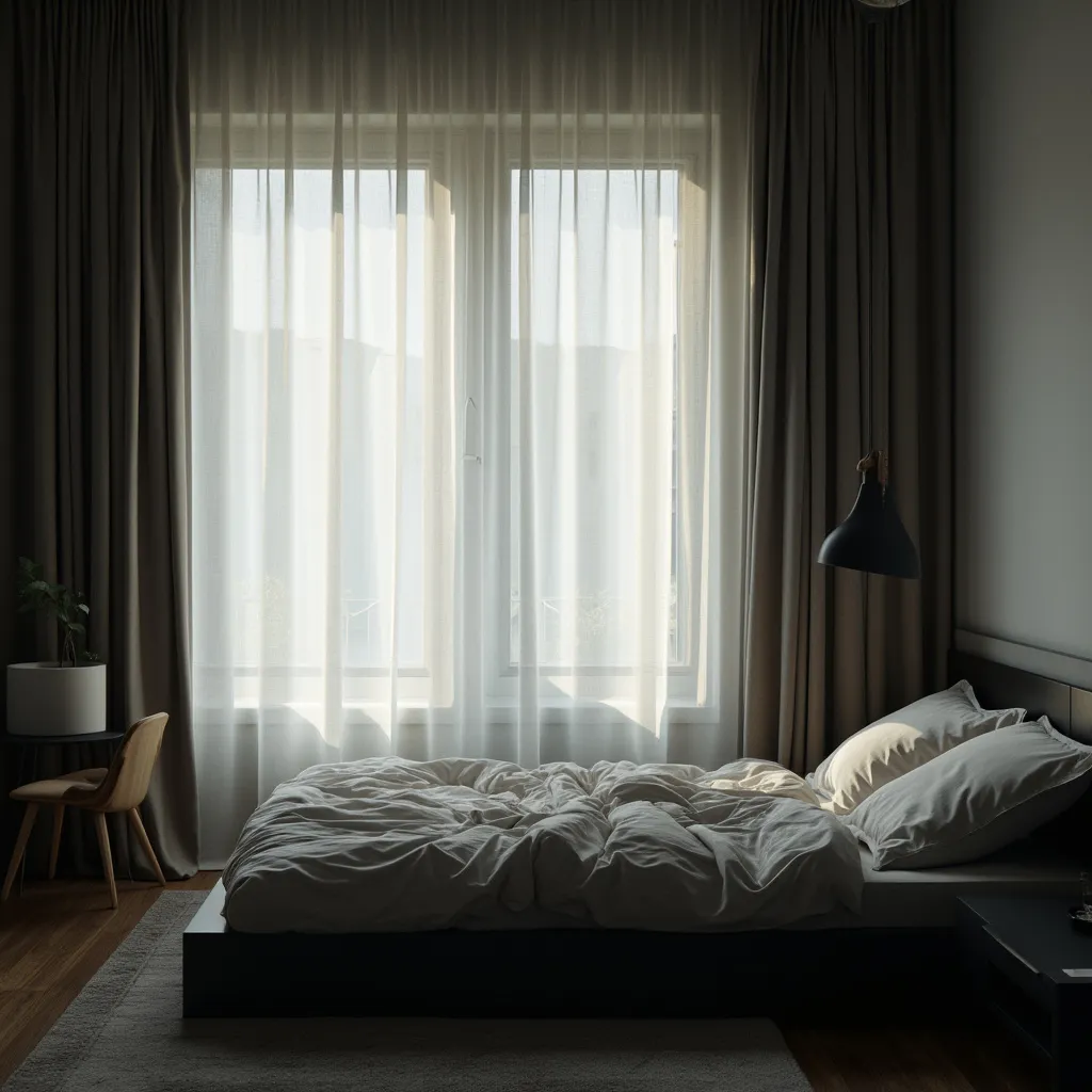 Ambiente de sono relaxante